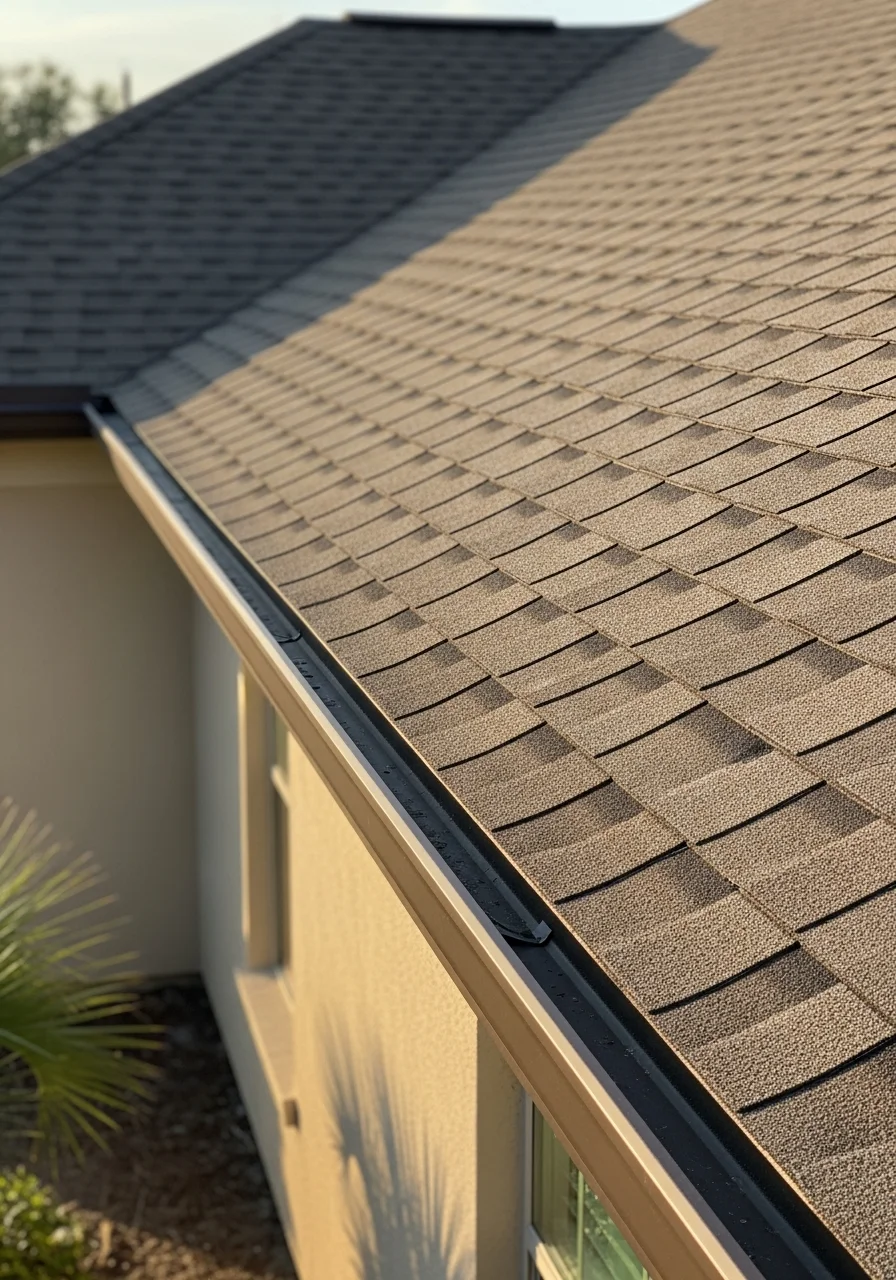 Close-up of quality exterior finishes and landscape work on Jacksonville residential property.