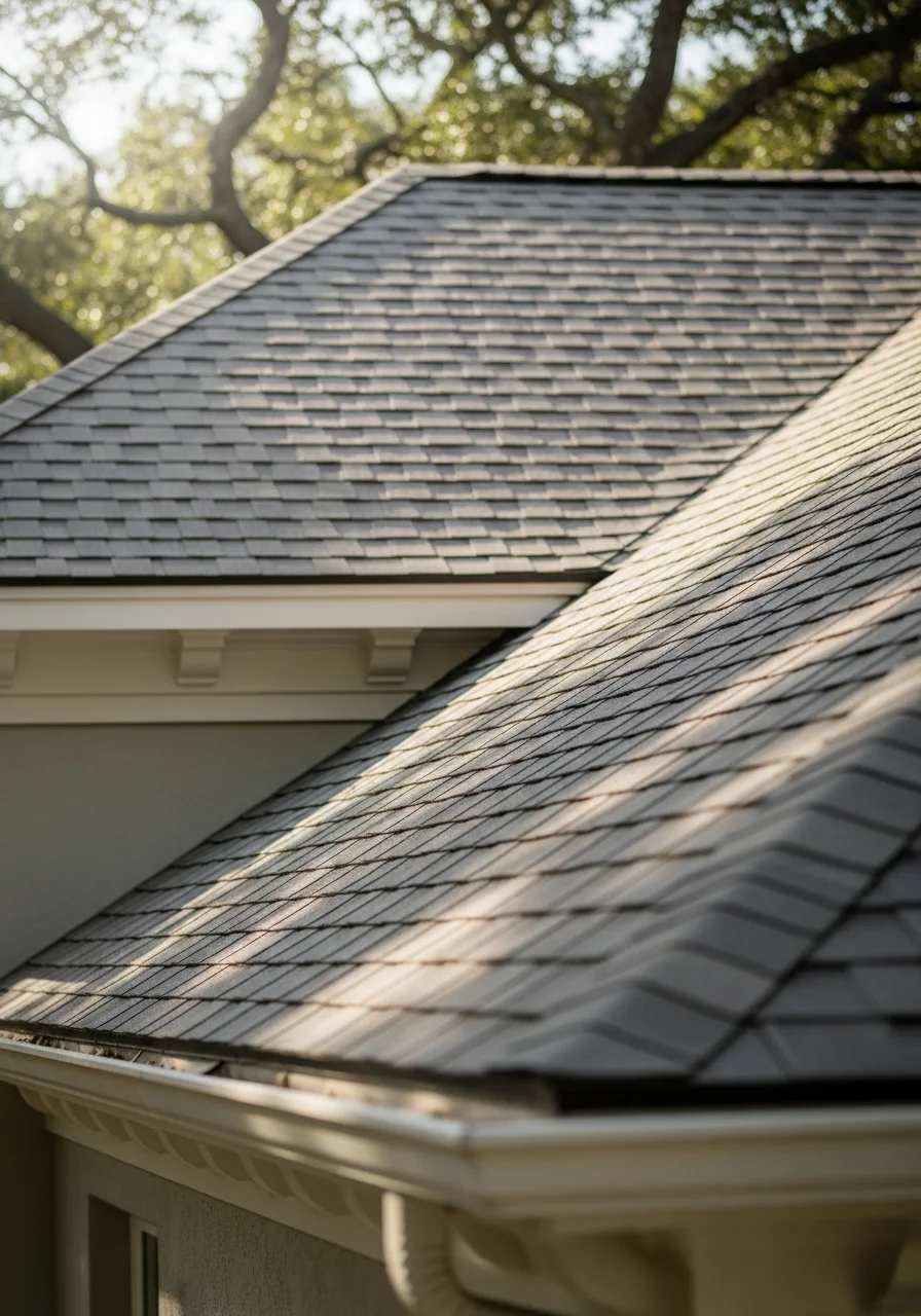 Close-up of premium exterior finishes and landscape elements typical of Ponte Vedra residential properties.